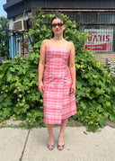 Shin Choi Bergdorf Goodman Silk Plaid Dress (M)