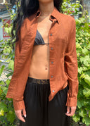 D&G Sheer Button Up (S/M)