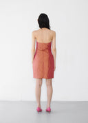 Krizia Strapless Silk Dress (S)