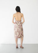 Dries Van Noten Brocade Halter Dress (S/M)