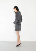 Max Mara Long Sleeve Mini Dress (M/L)