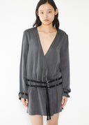Max Mara Long Sleeve Mini Dress (M/L)