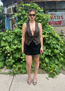 Emporio Armani Flared Mini Skirt (S)