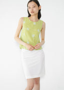 Miu Miu 1990s Simple White Skirt (XS)