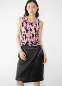 Blumarine Stretch Knit Sleeveless Top (S/M)