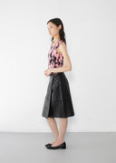 Liz Claiborne Leather Wrap Skirt (S/M)