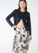 Anne-Valerie Hash SS 2006 Floral Skirt (S/M)