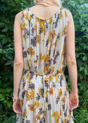 Dries van Noten Pleated Floral Dress (M)