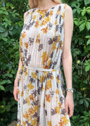 Dries van Noten Pleated Floral Dress (M)