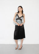 Dries Van Noten Satin Skirt (S/M)