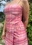Shin Choi Bergdorf Goodman Silk Plaid Dress (M)