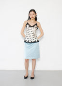 Badgley Mischka Polka Dot Camisole (XS/S)