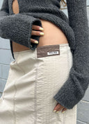 Miu Miu 2000s Linen Skirt (M)
