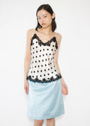 Tara Jarmon Satin Skirt (XS/S)