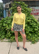 Isabel Marant Etoile Plaid Mini Skirt (XS/S)