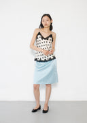 Tara Jarmon Satin Skirt (XS/S)