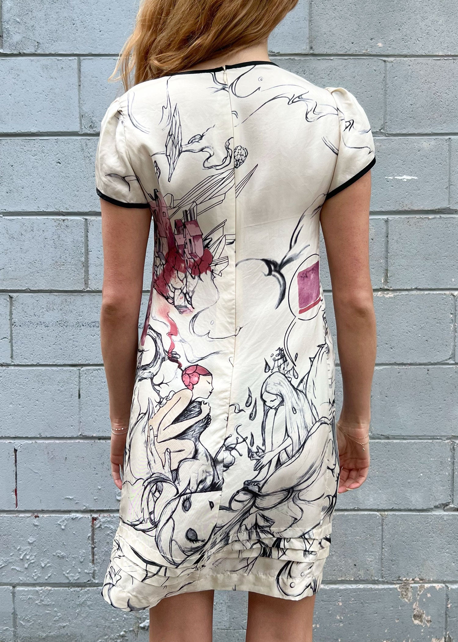 Prada SS 2008 Printed Mini Dress (XS/S) – Regolare