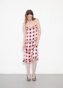 Jill Stuart Silk Polka Dot Dress (S)