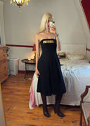 Jil Sander FW 2013 Strapless Wool Dress (XS/S)