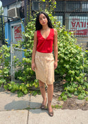 Prada SS 2002 Silk Skirt (S/M)