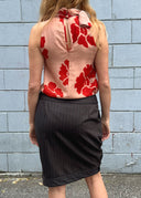 Yigal Azrouel Pinstripe Skirt (XS/S)