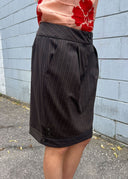 Yigal Azrouel Pinstripe Skirt (XS/S)