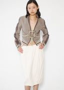 Donna Karan Zipper Skirt (S/M)