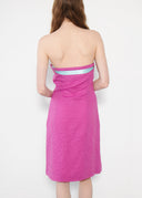 Ports Pink Strapless Dress (M)