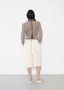 Donna Karan Zipper Skirt (S/M)