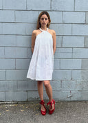 Annette Gortz Rope Neck Halter Dress (S/M)