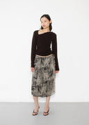 Max Mara Sheer Wrap Skirt (M/L)