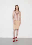 Miu Miu Denim Pencil Skirt (XS)