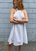 Annette Gortz Rope Neck Halter Dress (S/M)