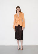 Alessandro Dell' Acqua Burnout Pencil Skirt (S/M)