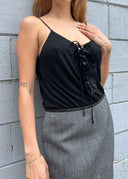 Lida Baday Ruffle Tank (S/M)
