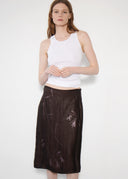 Alessandro Dell' Acqua Burnout Pencil Skirt (S/M)
