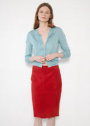 Miu Miu 1990s Suede Skirt (XS/S)