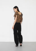 Max Mara Cropped Cargo Pants (S)