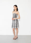 Henri Bendel Snake Print Dress (XS/S)