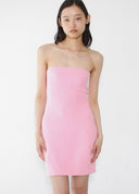 Jenni Kayne Strapless Silk Dress (S)