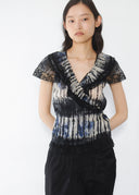Prada Tie-Dye Wrap Top (S/M)