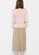 Anne Fontaine Pink Pearl Cardigan (XS/S)