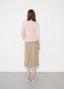 Anne Fontaine Pink Pearl Cardigan (XS/S)