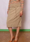 Jil Sander Belted Pencil Skirt (S/M)