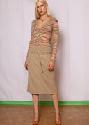 Jil Sander Belted Pencil Skirt (S/M)