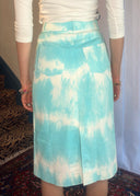 Celine SS 2000 Tie Dye Skirt (XS)