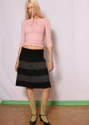 Miu Miu SS 2001 Striped Skirt (XS/S/M)