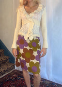 Celine SS 2002 Flower Skirt (XS/S)