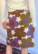 Celine SS 2002 Flower Skirt (XS/S)