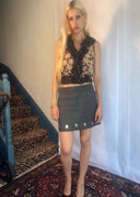 Max Mara Silk Ruffle Top (S/M)